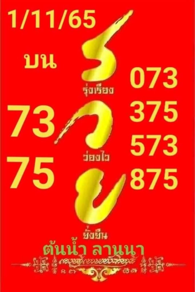 เลขต้นน้ำลานนา 16-6-66